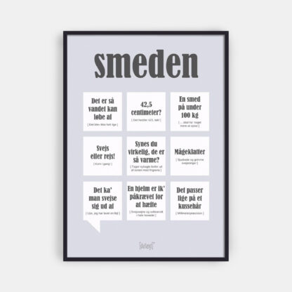 Smeden - Dialægt