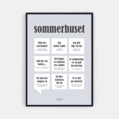 Sommerhuset - Dialægt