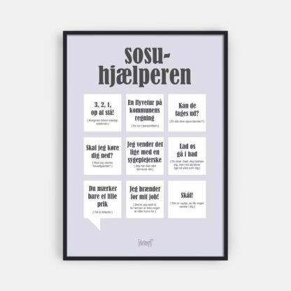 Sosu-hjælperen - Dialægt