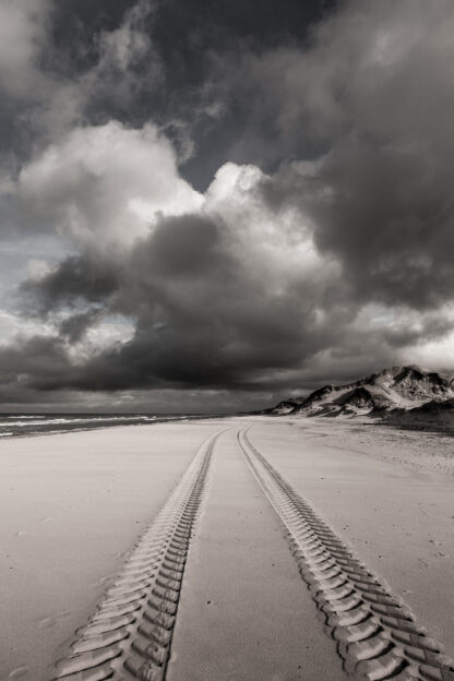 Spor på stranden - Skagen-50 x 70 - Foto Factory