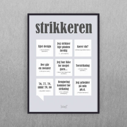 Strikkeren - Dialægt