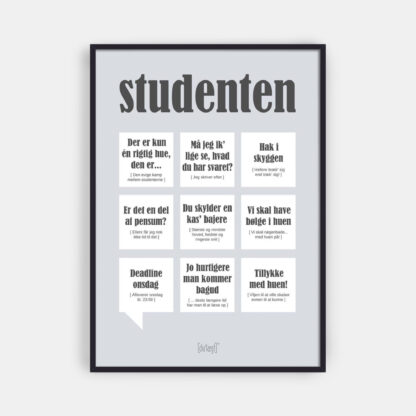 Studenten - Dialægt