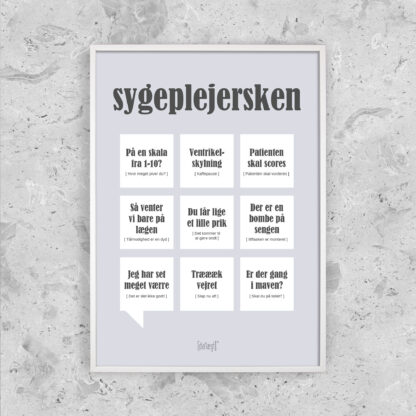 Sygeplejersken - Dialægt