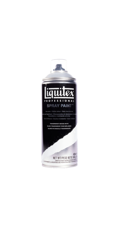 Liquitex Spraymaling, Transparente Farver - Transparent Mixing White 0430 - Liquitex