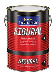 Trestjerner Sigural Epoxygulvmaling 22 Skygrå Inkl. Hærder - 9 L - Jotun