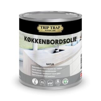 Trip Trap Køkkenbordsolie - 0,75 ltr.  Hvid - Trip Trap