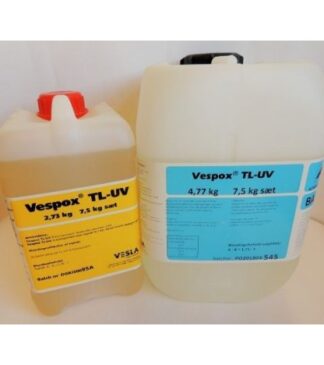 Vespox TL-UV Klarlak 7,5 Kg - Junkcers