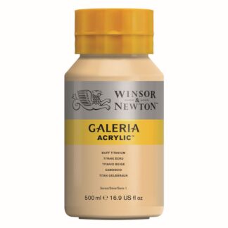 Winsor & Newton Galeria Buff titanium Akrylfarve 500 ml