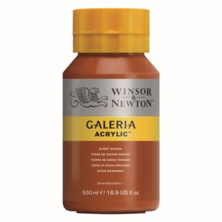 Winsor & Newton Galeria Burnt sienna Akrylfarve 500 ml