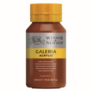 Winsor & Newton Galeria Burnt sienna opaque Akrylfarve 500 ml