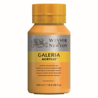 Winsor & Newton Galeria Cadmium yellow deep hue Akrylfarve 500 ml