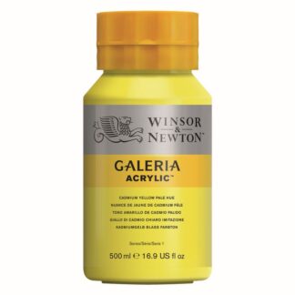 Winsor & Newton Galeria Cadmium yellow pale hue Akrylfarve 500 ml