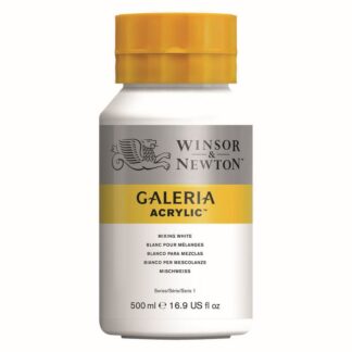 Winsor & Newton Galeria Mixing white Akrylfarve 500 ml