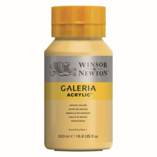 Winsor & Newton Galeria Naples yellow Akrylfarve 500 ml