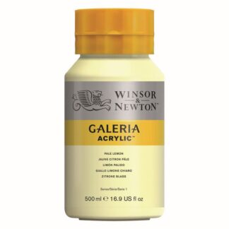 Winsor & Newton Galeria Pale lemon Akrylfarve 500 ml