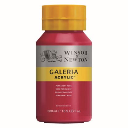 Winsor & Newton Galeria Permanent rose Akrylfarve 500 ml