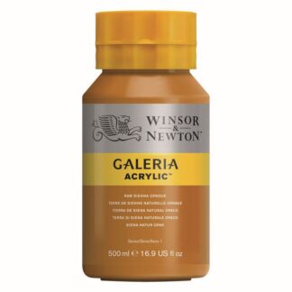 Winsor & Newton Galeria Raw sienna opaque Akrylfarve 500 ml