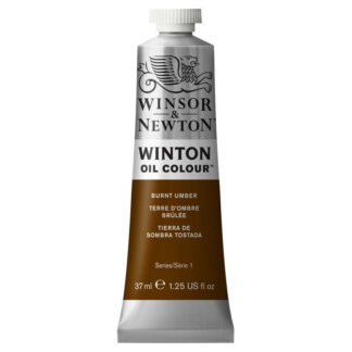 Winsor & Newton Winton Burnt Umber Oliefarve 076 37 ml