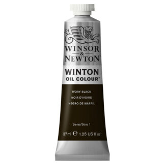 Winsor & Newton Winton Ivory Black Oliefarve 331 37 ml