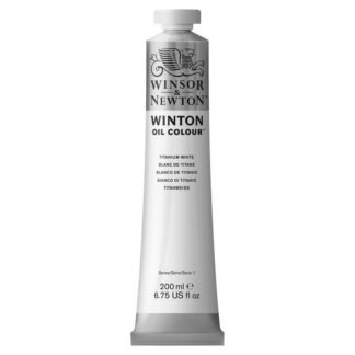 Winsor & Newton Winton Titanium White Oliefarve 644 200 ml